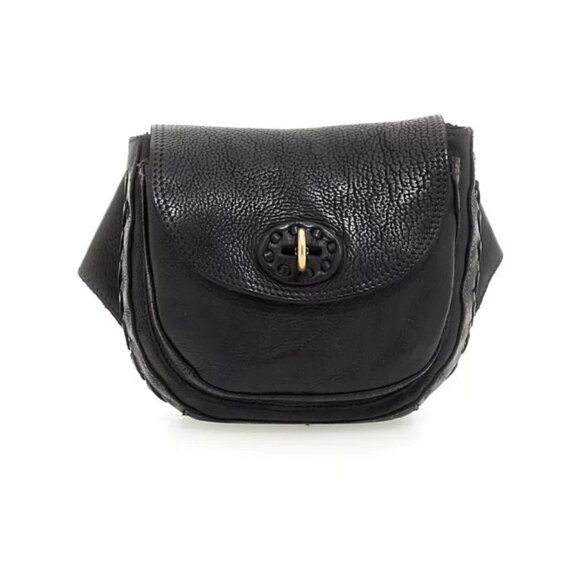 Campomaggi Hip Bag Belt Bag Fanny Pack New with Tags Black - Picture 1 of 8